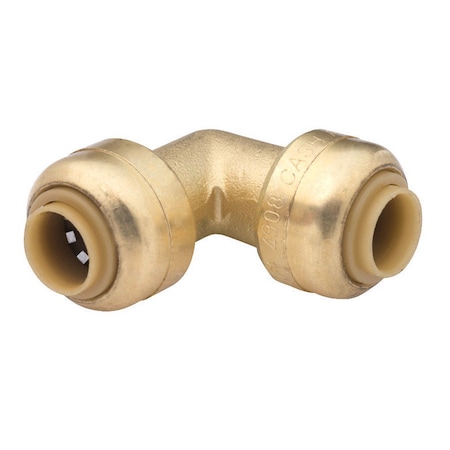 Sharkbite SharkBite 1/4 in. Push X 1/4 in. D Push Brass Elbow U244LFA
